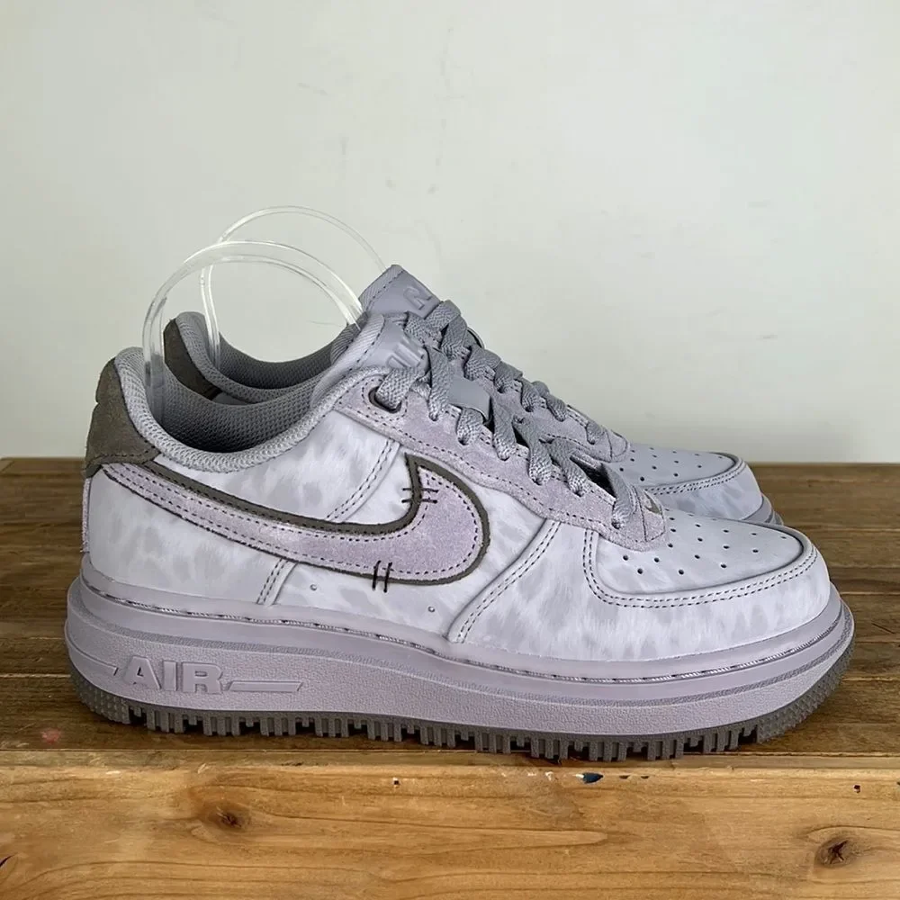 Nike providence purple Air Force 1 Luxe athletic sneakers shoes women’s 8